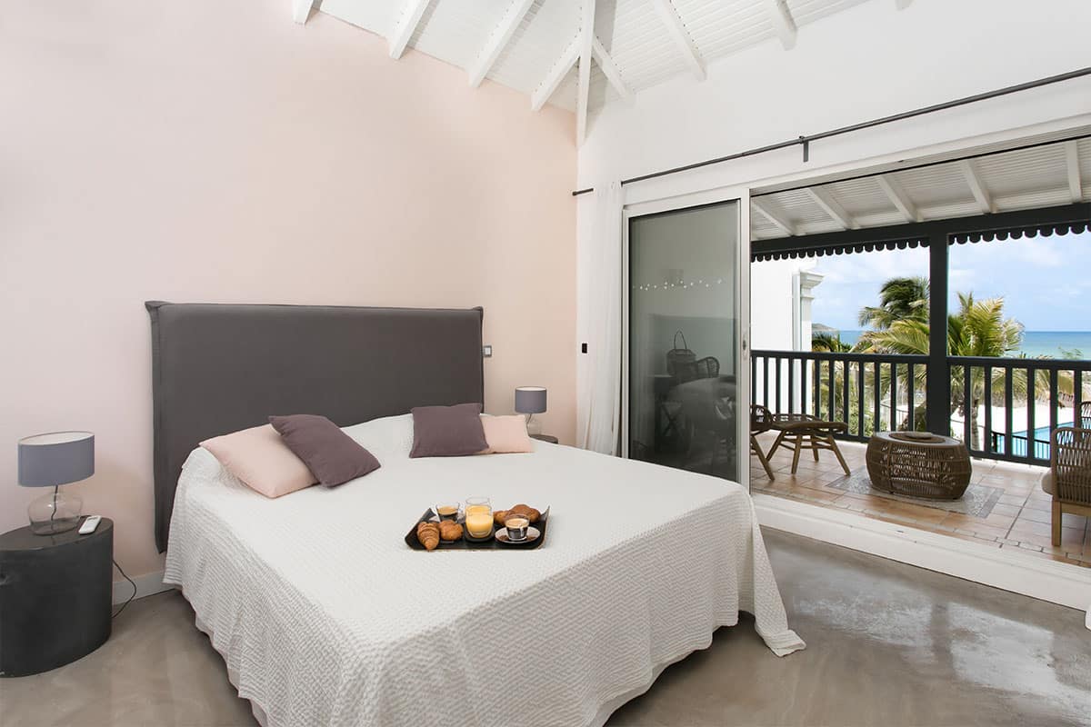 Côte Chic - Beach House rental in Orient Beach, Saint-Martin - Master Bedroom