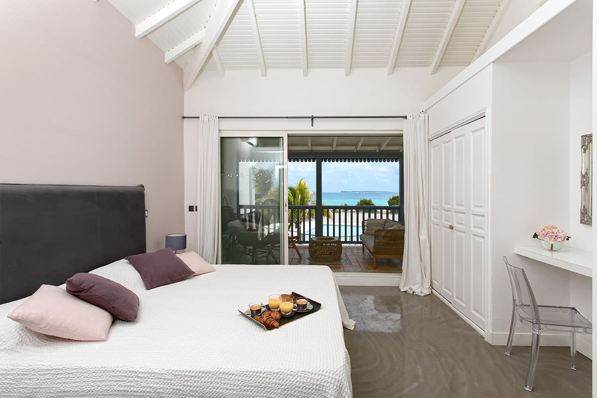 Côte Chic - Beach House rental in Orient Beach, Saint-Martin - Master Bedroom