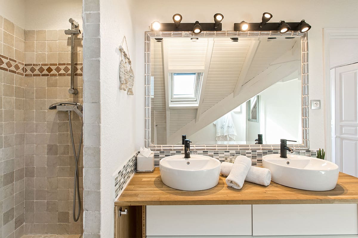 Côte Rêve - Duplex rental in Orient Beach, Saint-Martin - Bathroom