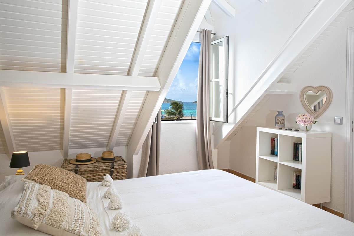 Côte Rêve - Duplex rental in Orient Beach, Saint-Martin - Bedroom
