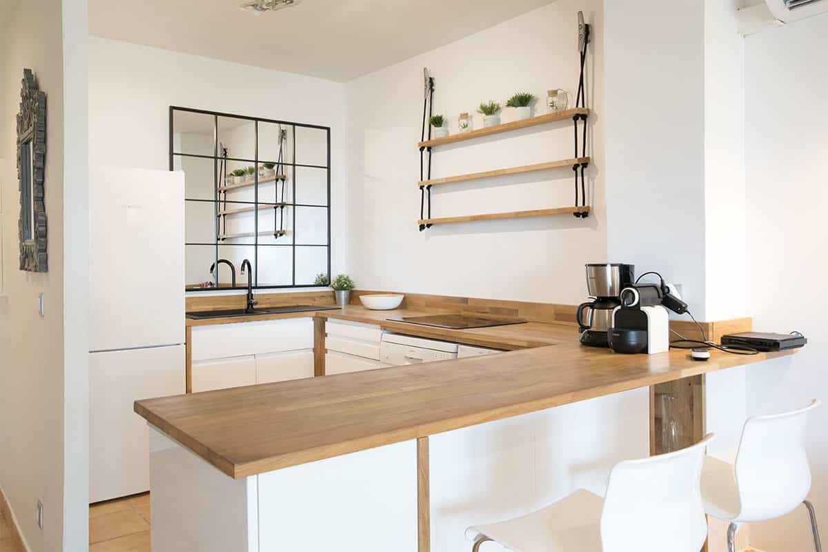 Côte Rêve - Duplex rental in Orient Beach, Saint-Martin - Kitchen