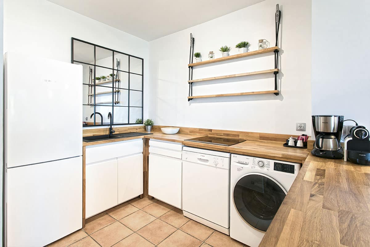 Côte Rêve - Duplex rental in Orient Beach, Saint-Martin - Kitchen