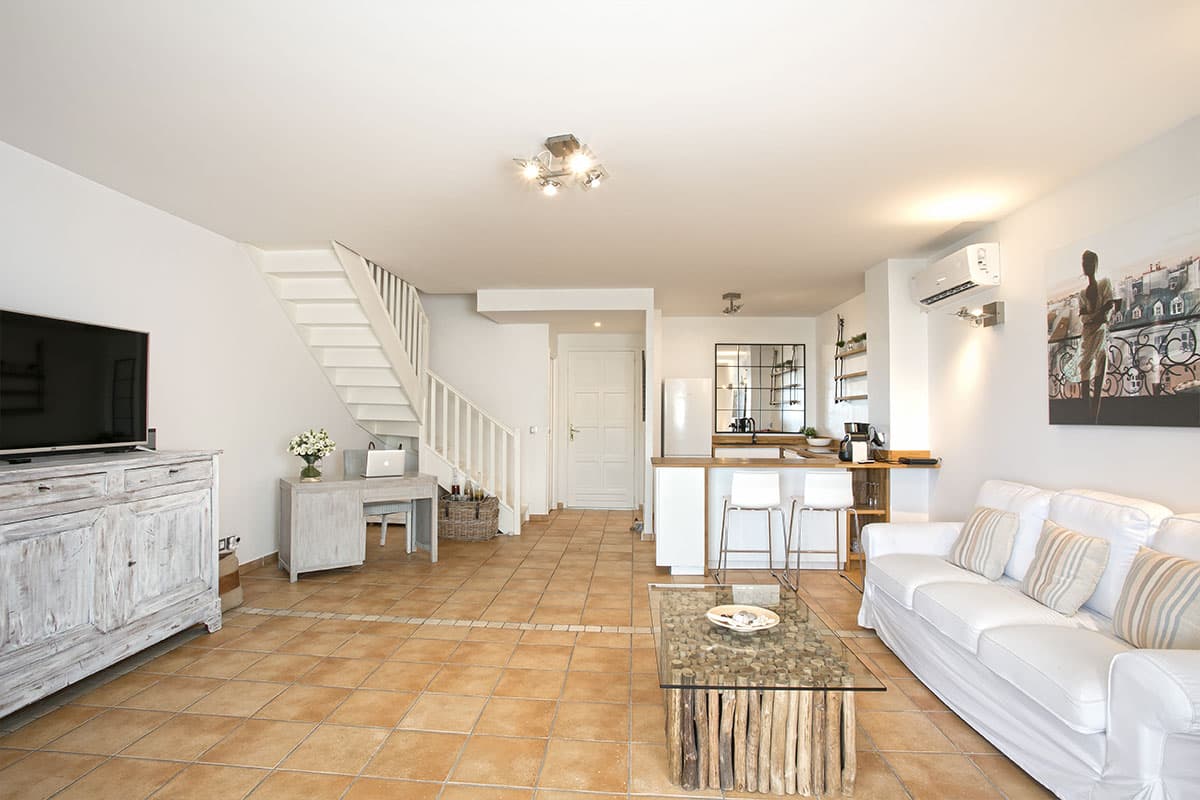 Côte Rêve - Duplex rental in Orient Beach, Saint-Martin - Living Room