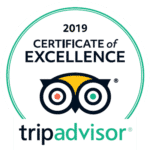 Trip Advisor - Certificate of excellence 2019