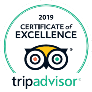 Trip Advisor - Certificate of excellence 2019